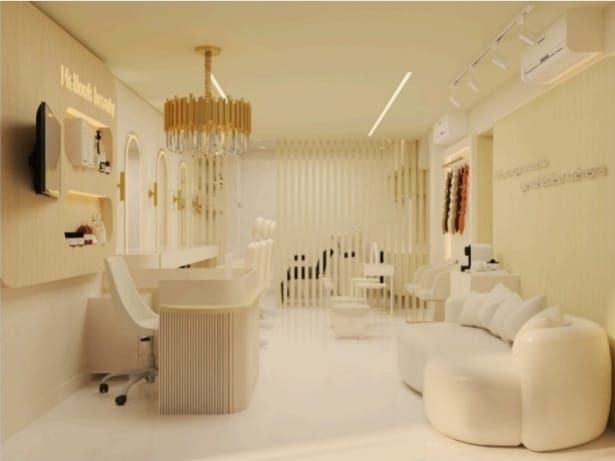 Mellouk Beauty - Estações de trabalho e lounge