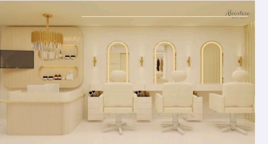 Mellouk Beauty - Vista geral do salão
